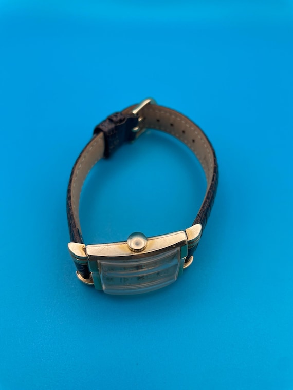 1951 Longines - Caliber 9L Rectangular Form Movem… - image 6