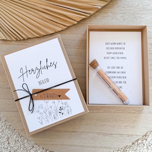 Trauerbox, Trostbox, Beileidswünsche, Beileid Geschenk, Beileidsbekundung, Geschenk Trauer, herzliches Beileid, Geldgeschenk Trauer