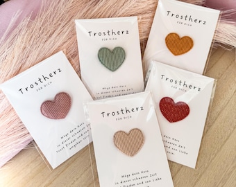 Trostherz, Taschenherz, besonderes Geschenk, Trauergeschenk, Trostspender, Todesfall