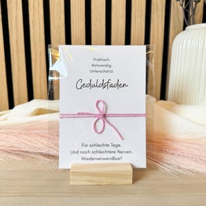 Lustiges Geschek, Spaßgeschenk, Geschenk Kollegen, Geschenke Frauen, Geschenke Mamas, Scherzgeschenk, Geschenkidee Freundin, Geduldsfäden