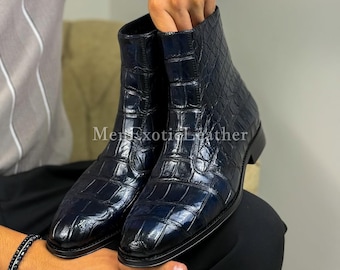 Handcrafted Alligator Boots | Men's Boots Formal only Made for You