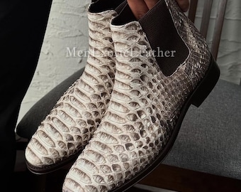 Handcrafted Python Boots | Men's Boots Formal only Made for You