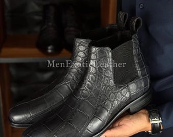 Handcrafted Alligator Boots | Men's Boots Formal only Made for You