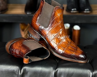 Handcrafted Alligator Boots | Men's Boots Formal only Made for You