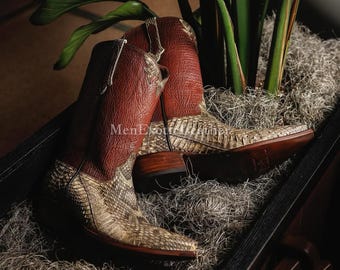 Handcrafted Python Boots | Men's Boots Formal only Made for You