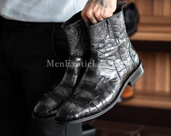 Handcrafted Alligator Boots | Men's Boots Formal only Made for You