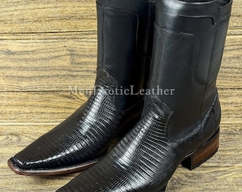 Handcrafted Lizard Boots | Men's Boots Formal only Made for You