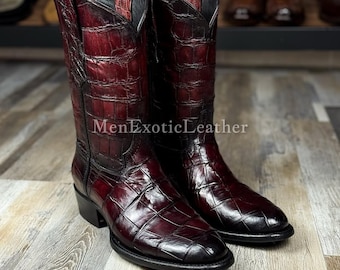 Handcrafted Alligator Boots | Men's Boots Formal only Made for You