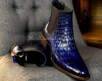 Handcrafted Alligator Boots | Men's Boots Formal only Made for You