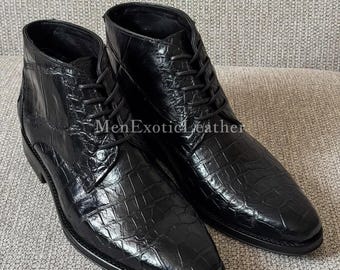 Handcrafted Alligator Boots | Men's Boots Formal only Made for You