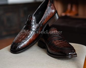 Handcrafted Alligator Loafers | Men's Boots Formal only Made for You