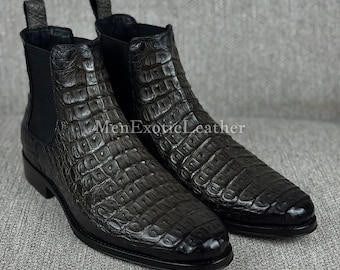 Handcrafted Alligator Boots | Men's Boots Formal only Made for You