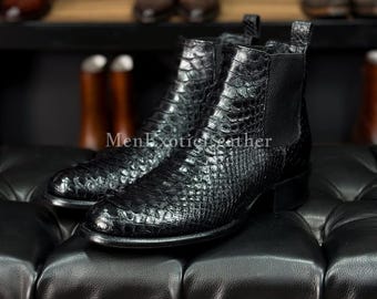 Handcrafted Python Boots | Men's Boots Formal only Made for You