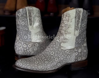 Handcrafted Lizard Boots | Men's Boots Formal only Made for You