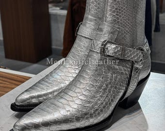 Handcrafted Python Boots | Men's Boots Formal only Made for You