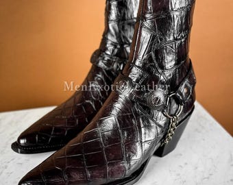 Handcrafted Alligator Boots | Men's Boots Formal only Made for You