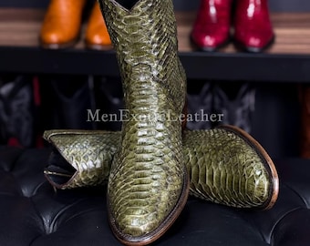 Handcrafted Python Boots | Men's Boots Formal only Made for You