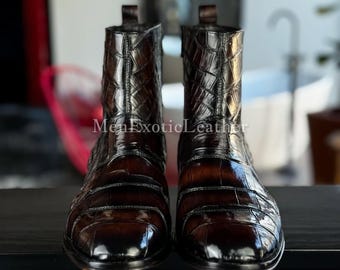 Handcrafted Alligator Boots | Men's Boots Formal only Made for You