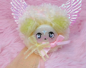 ふわふわ PomPom Fairy Doll {lemon angel}