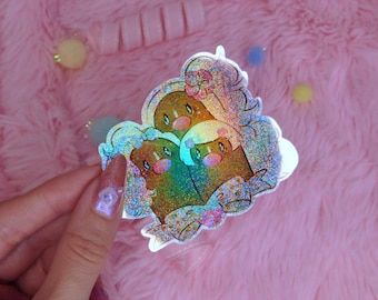 glittery gyaru dugtrio sticker