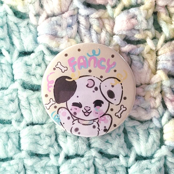 Fancy puppy pin