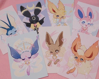 4x6 Eeveelution Drucke