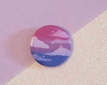 Bisexual sky button