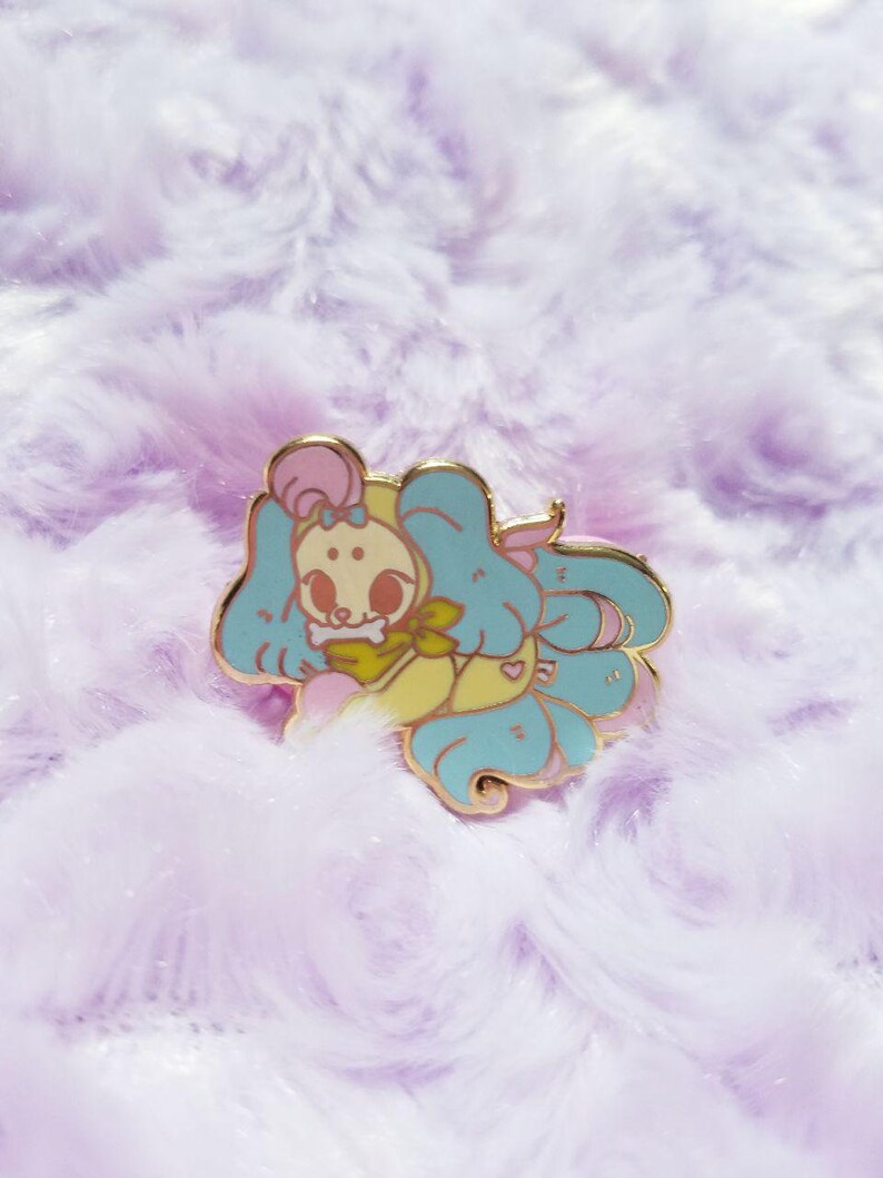 PB companion enamel pins Puppy and Kitty