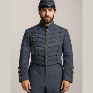 1941年第二次世界大戦時のアメリカ軍将校用ウールジャケット - 茶色の