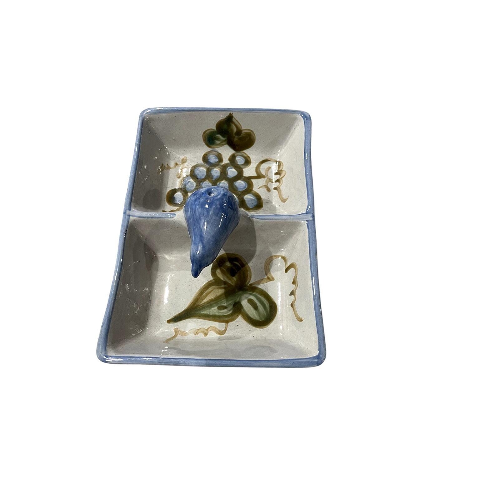 Plaque De Bienvenue Ovale Louisville Stoneware - Arche De Noé - 7,5 Pouces - Vintage