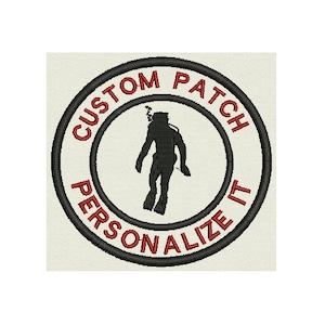  Custom Embroidery Patches, Personalized Morale Patches