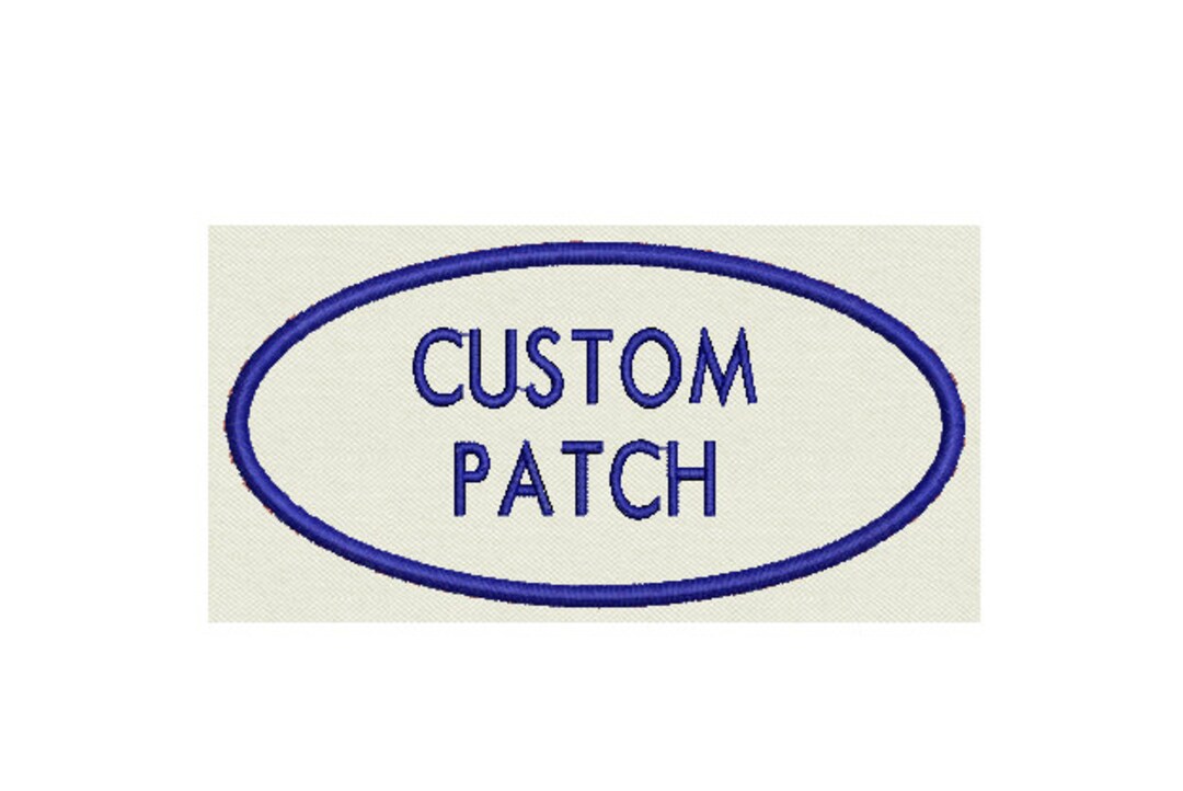 Custom Embroidered Patch With Your Name Sew on or Iron on 4.5 X 2.5 Inch Etsy