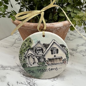 Ornament/Holiday/Christmas Gift/Housewarming/Hostess/Realtor/Wedding/Shower gift/New Home/Grandma Grandpa /Mom Dad/Brother Sister/Friend