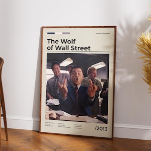 Wolf of wall street poster - Etsy 日本