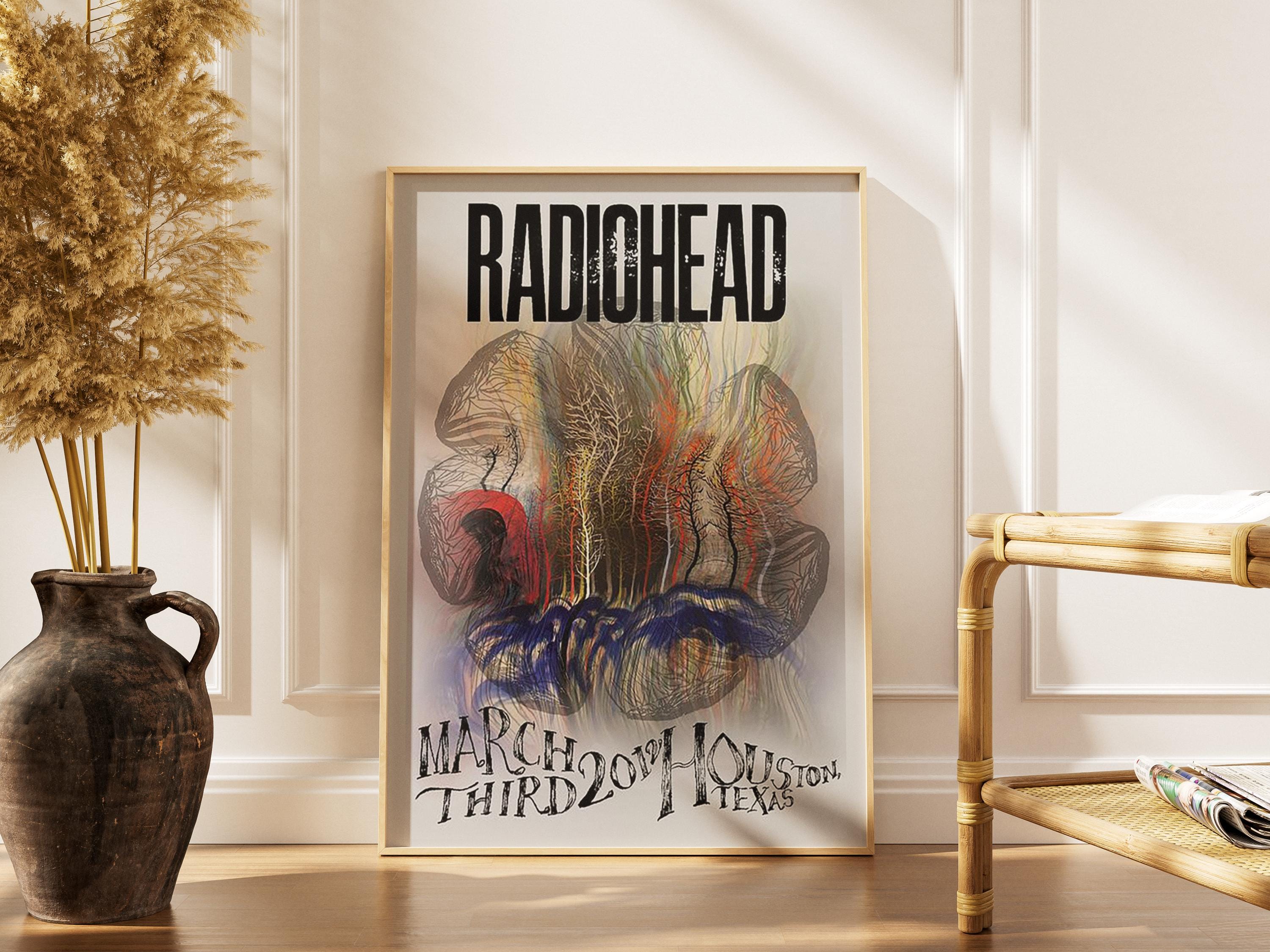 radiohead cigarette poster Radiohead Printable