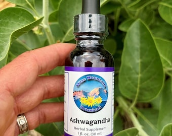 Fresh Ashwagandha Tincture – Fresh Withania somnifera Extract, Micro Farm Grown