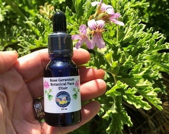 Rose Geranium Restorative Face Elixir