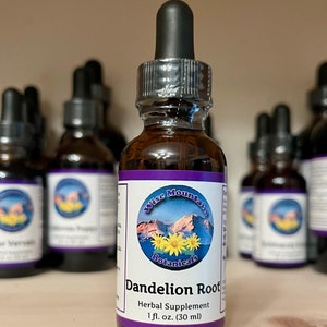 Dandelion Root Tincture – Fresh Herbal Extract, Micro Farm Grown