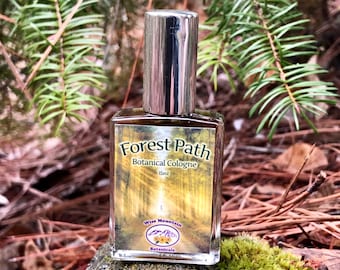 Forest Path- Spruce, Fir and Spice - Pure Botanical Cologne- Natural Perfume Spray