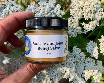 Muscle and Joint Relief Salve- 2 oz. jar