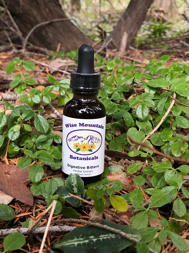 Digestive Bitters Herbal Tincture Etsy