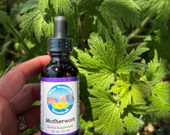 Motherwort Tincture – Fresh Leonurus cardiaca Extract, Micro Farm Grown