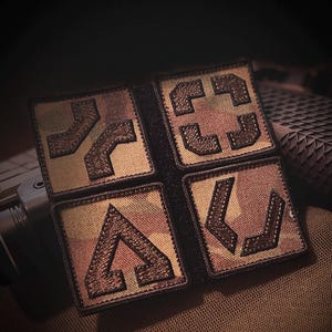 Battlefield 6 Inspired Tactical Camo Class Patches Set (Updated Class)