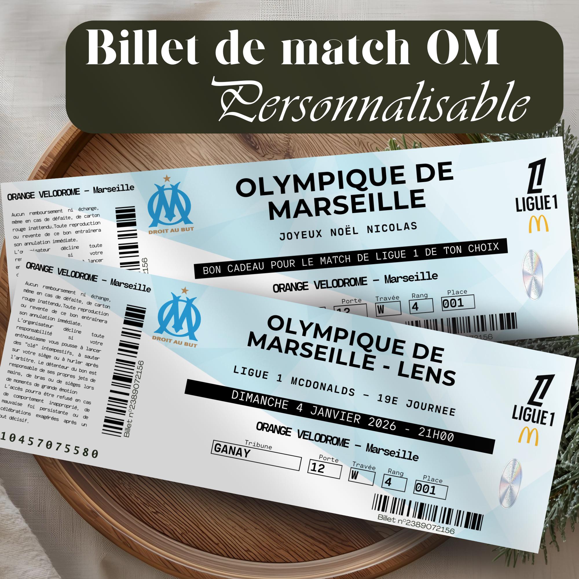 Planche De 4 Magnets OM – Blason, Maillot, Stade Vélodrome – Collection Officielle Olympique De Marseille