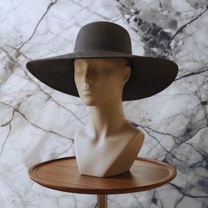 Women’s sun visor Wide Rim Summer Hat Elegant Packable Beach Hat with UV Protection