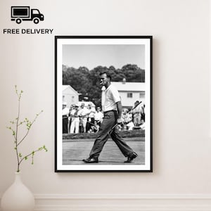 arnold palmer cigarette poster Ben HOGAN Smoking Photo Picture 1966 Masters Augusta Golf Photograph Print 8x10, 8.5x11, 11x14 or 16x20 (bhogan Apalmer BH5) Arnold Palmer with Cigarette