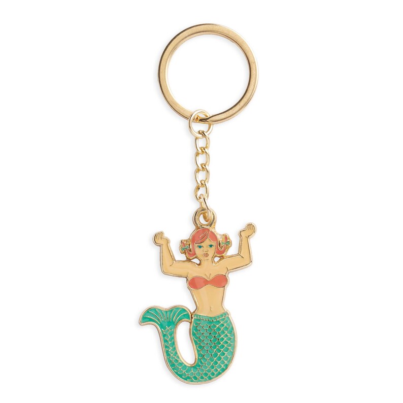 mermaid keychain