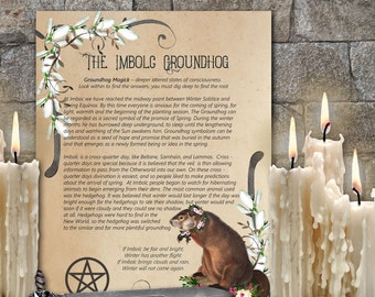 IMBOLC GROUNDHOG Digital Download Pagan Winter Groundhog - Etsy UK IMBOLC GROUNDHOG Digital Download Pagan Winter Groundhog - Etsy UK