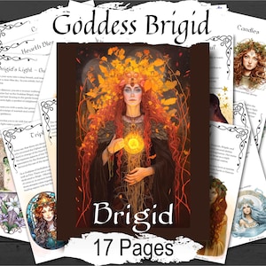Guide de la déesse Brigid : connaissances sacrées, sorts, méditation et prière
