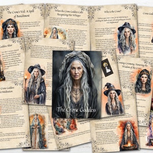 THE CRONE GODDESS, Connect With the Energy of the Dark Mother, Pages ...
